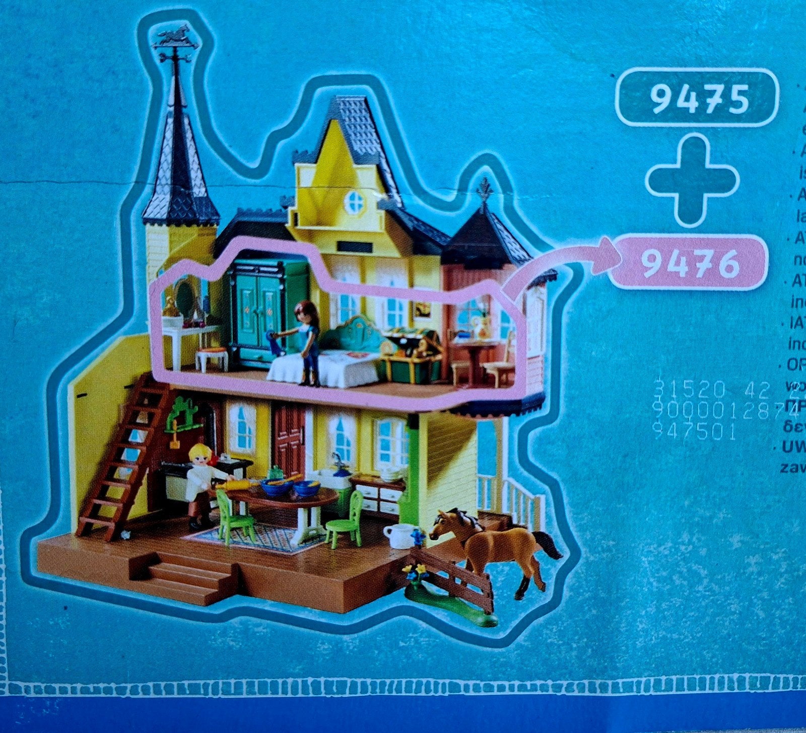 Playmobil 9476 Spirit Slaapkamer, Complete set, Overige typen, Ophalen of Verzenden, Zo goed als nieuw