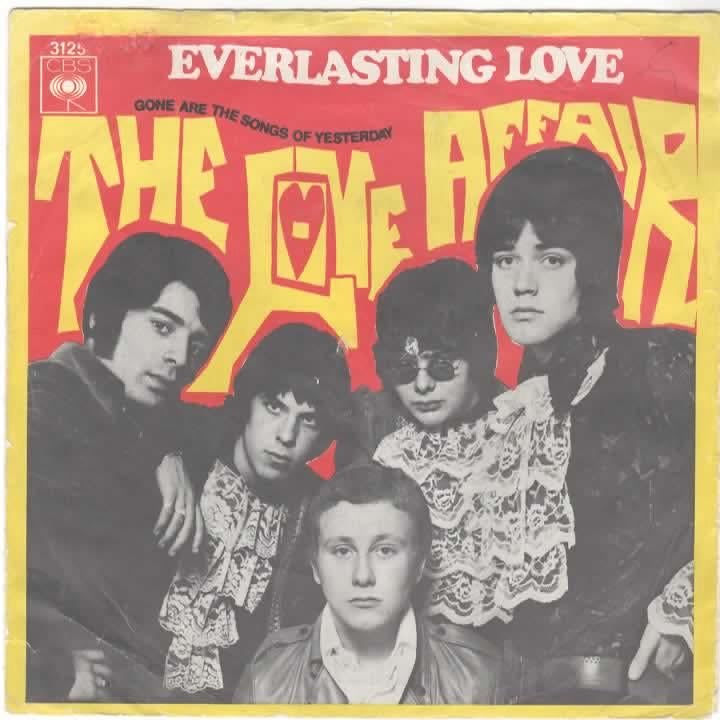 The Love Affair- Everlasting Love, Cd's en Dvd's, Vinyl Singles, Zo goed als nieuw, Beschermende buitenhoes, Fotohoes, Originele persing