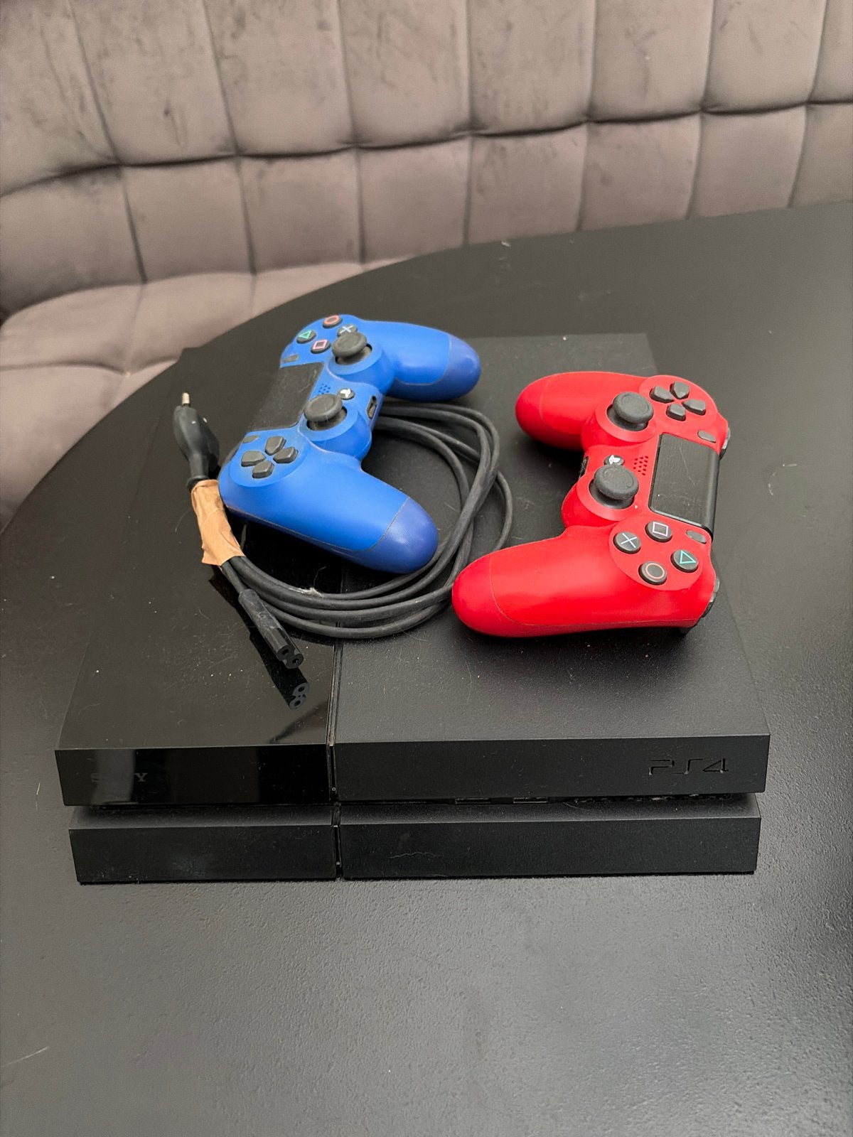 Playstation 4 met 2 controllers en headset, Ophalen, Gebruikt, Met 2 controllers, Original