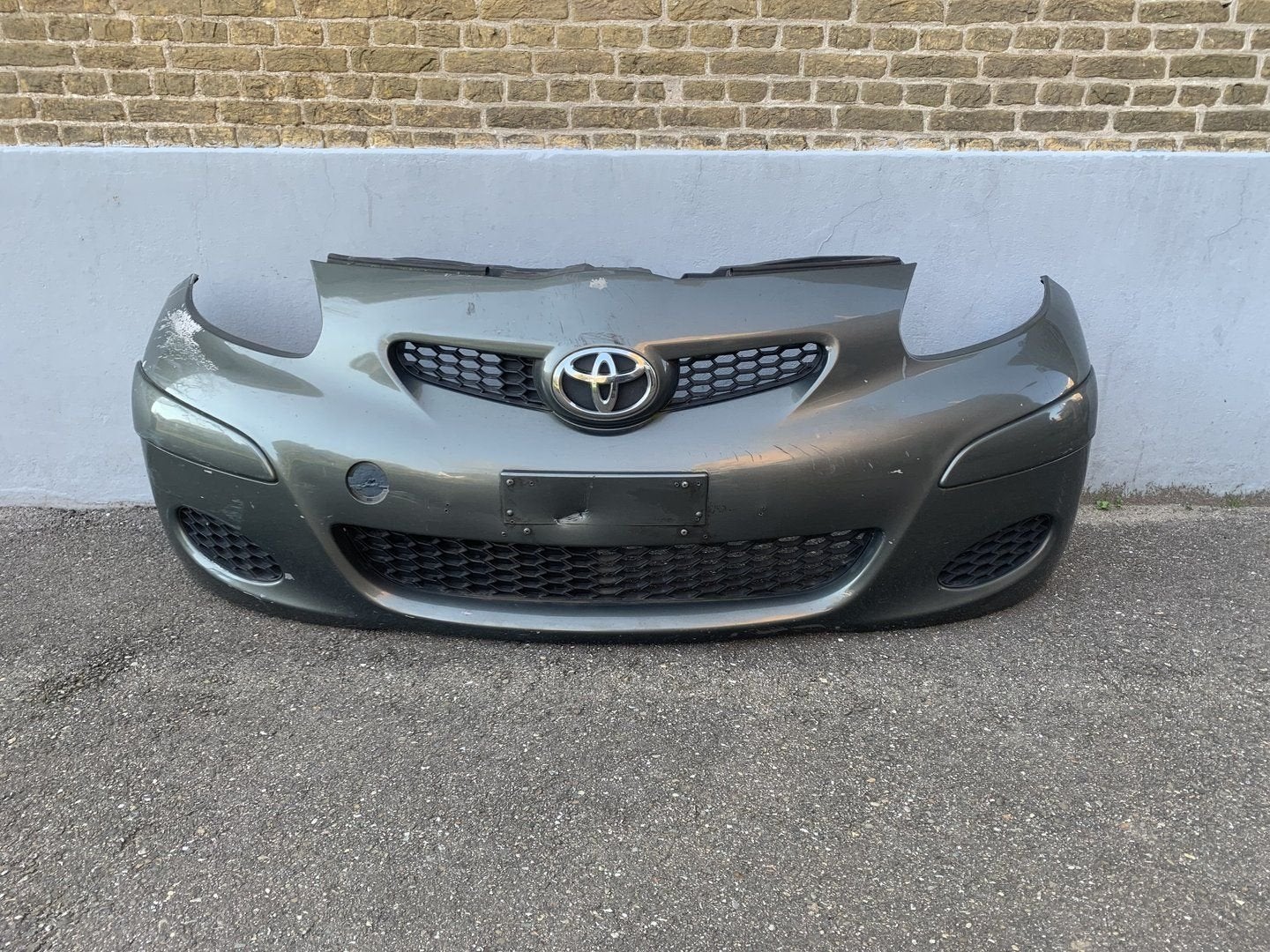 voorbumper toyota aygo groen 2005 tot 2011, Auto-onderdelen, Gebruikt, -, Voor, -
