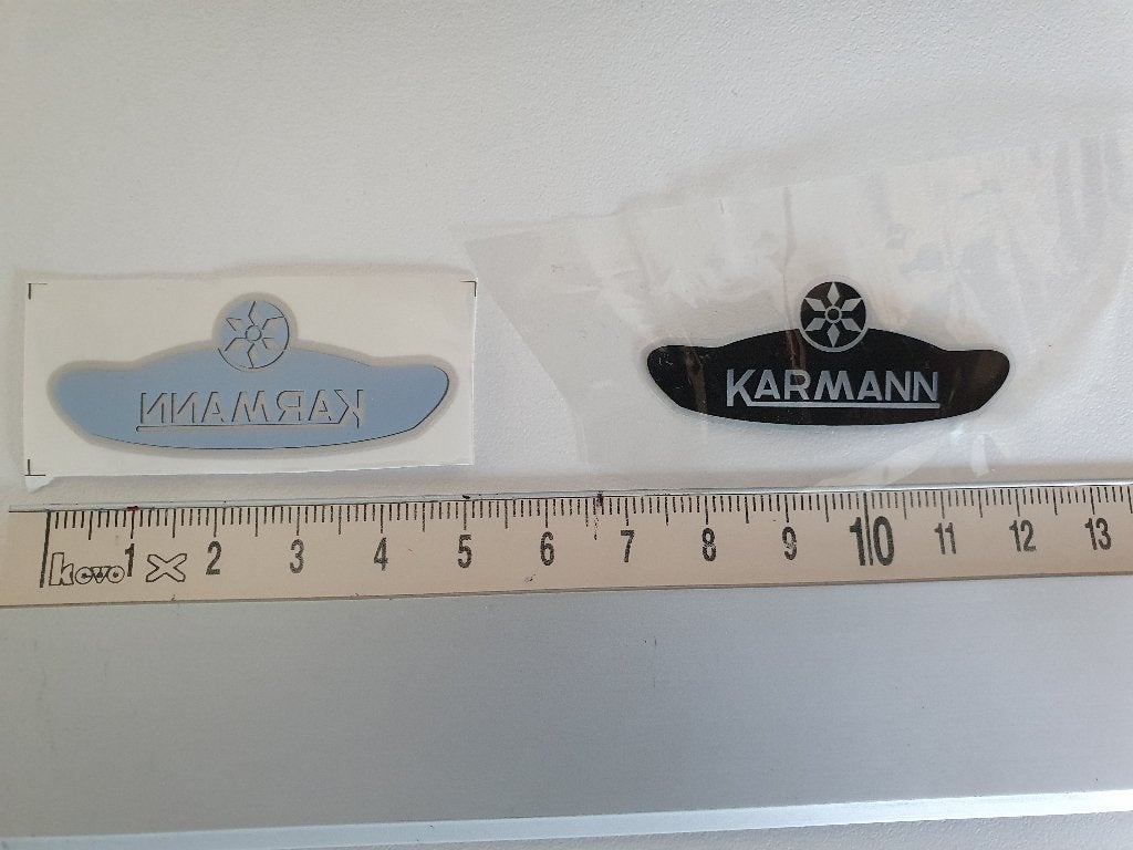 VW Kever Karmann raamsticker, binnenkant., Ophalen of Verzenden