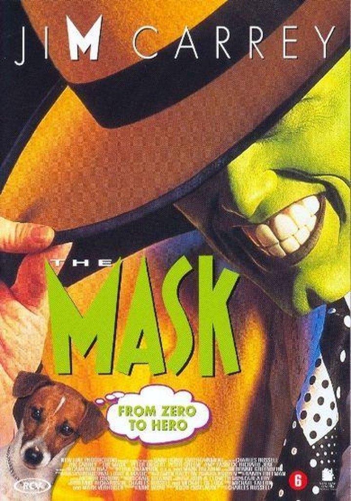 The Mask DVD, Vanaf 6 jaar, Verzenden, Zo goed als nieuw, Actiekomedie