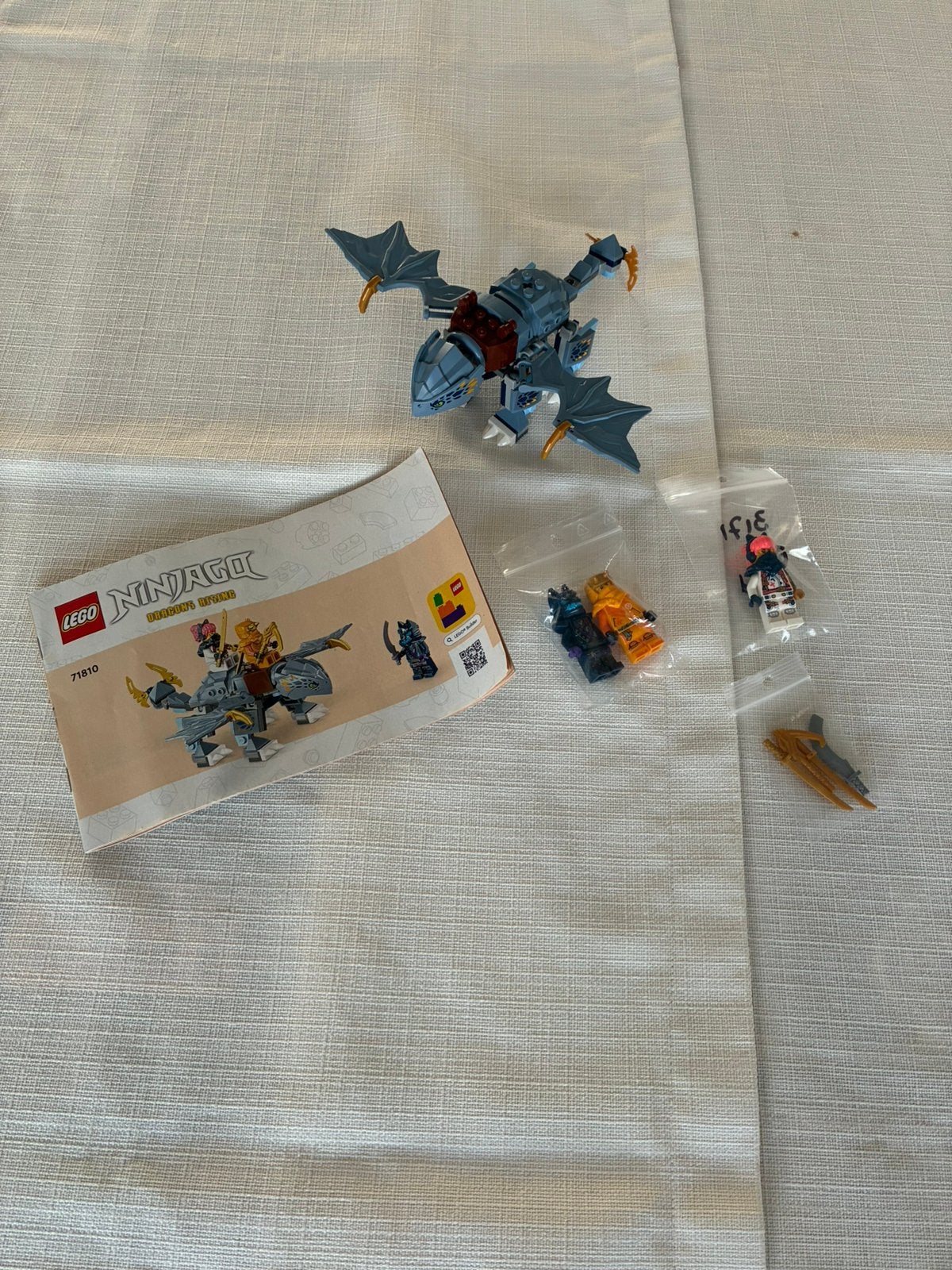 Lego 71800 Nya's Water Dragon EVO, Compleet, Gebruikt, Lego, Ophalen of Verzenden
