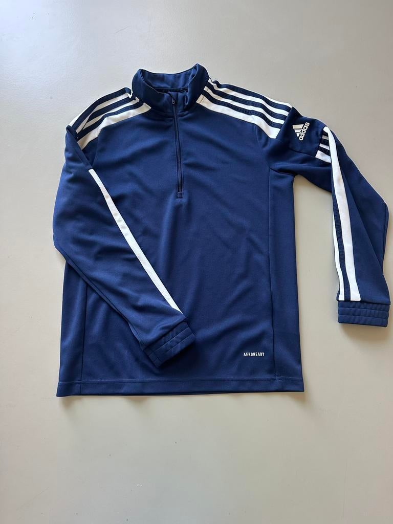 Trainingspak Adias donkerblauw, Ophalen of Verzenden, Zo goed als nieuw, Jongen of Meisje, Sport- of Zwemkleding
