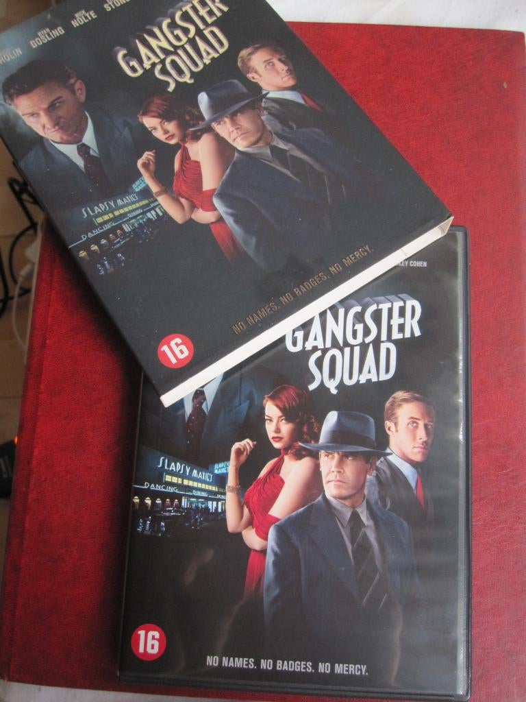 Gangster Squad (2013) in speciale schuifhoes, Cd's en Dvd's, Dvd's | Thrillers en Misdaad, Zo goed als nieuw, Maffia en Misdaad