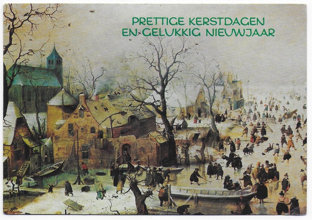 Prettige Kerstdagen Gelopen Ansichtkaart (B5851 ), Ophalen of Verzenden, 1960 tot 1980, Gelopen