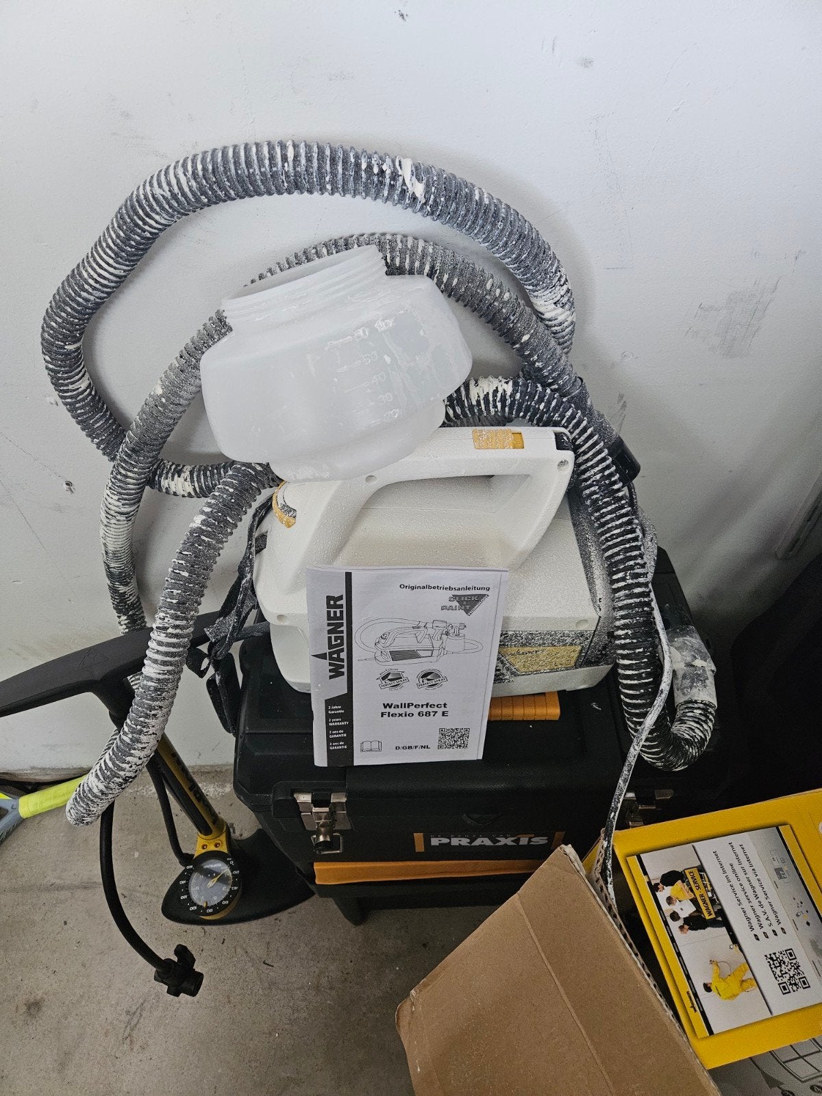 Wallperfect spray systeem., Doe-het-zelf en Verbouw, Ophalen, Verfspuit of Verfpomp