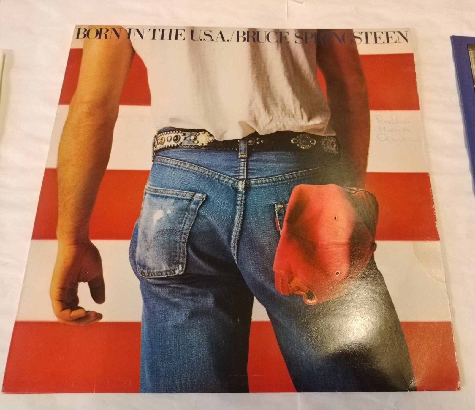 Bruce Springsteen - Born in the U.S.A. LP (1984), LP, Rock, Gebruikt, Ophalen of Verzenden