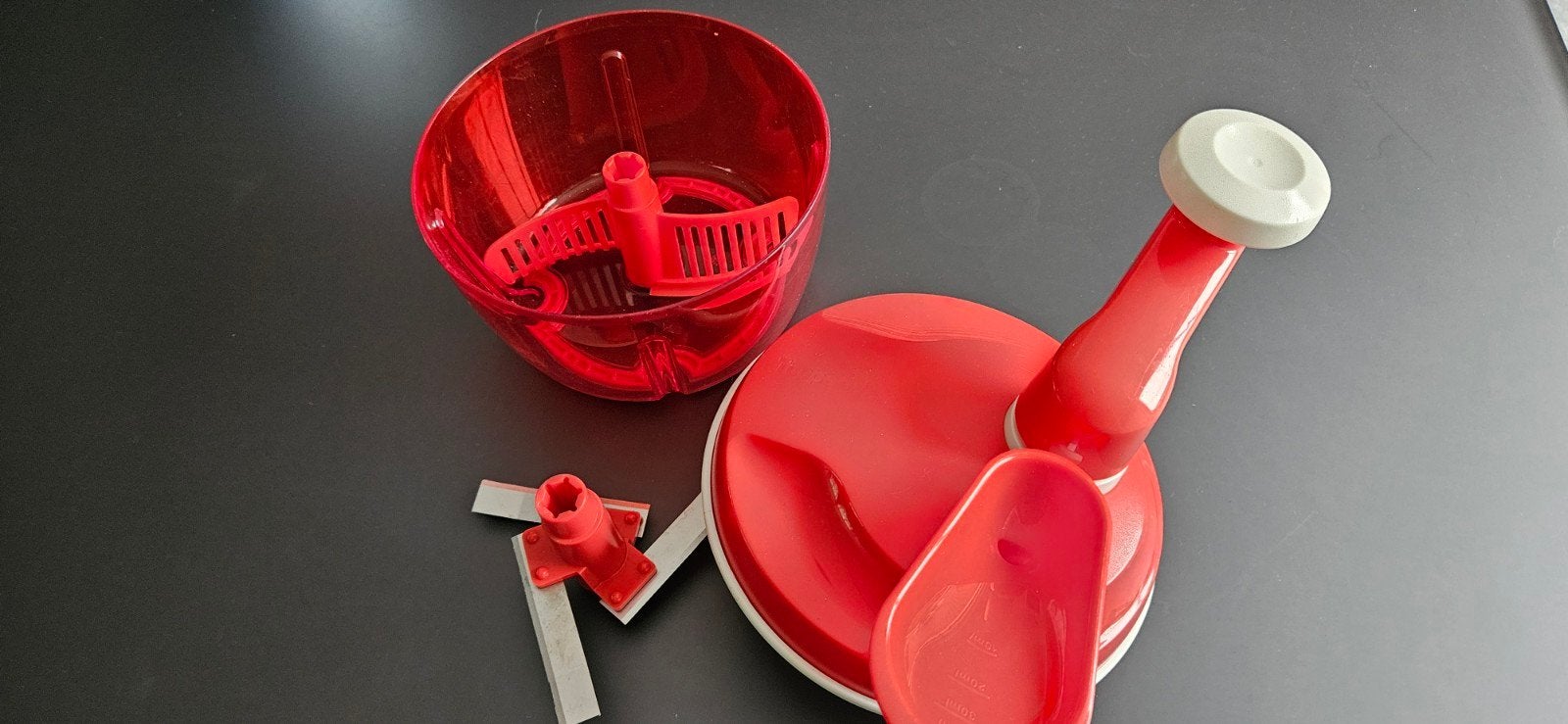 Tupperware Quick chef Rood, Ophalen of Verzenden, Zo goed als nieuw, Rood, Overige typen