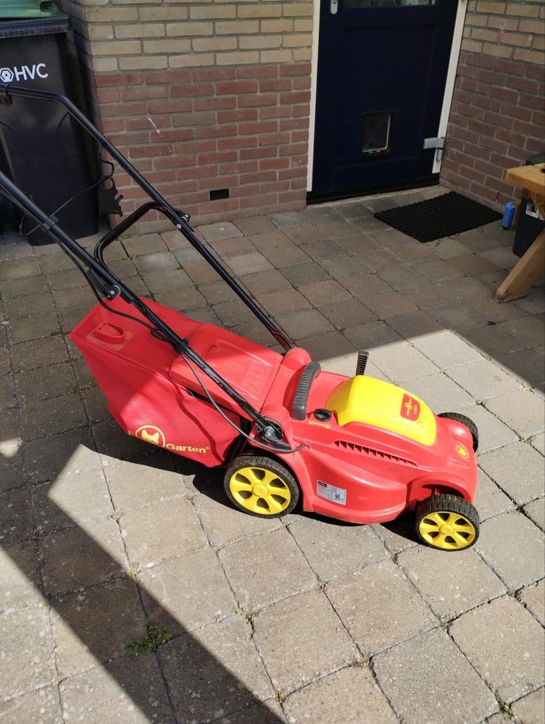 Wolf Garten A 340 E Elektrische Grasmaaier, Ophalen, Cirkelmaaier, Elektrische grasmaaier, Opvangbak