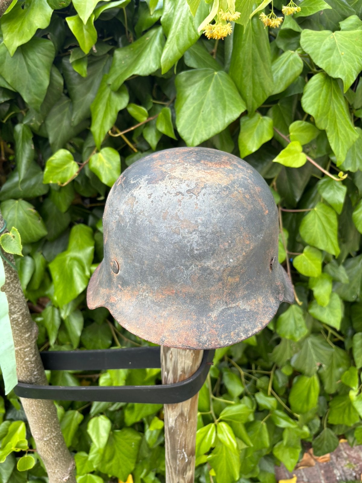 Duitse helm M42 Luftwaffe SD, Ophalen of Verzenden, Luchtmacht, Duitsland, Helm of Baret
