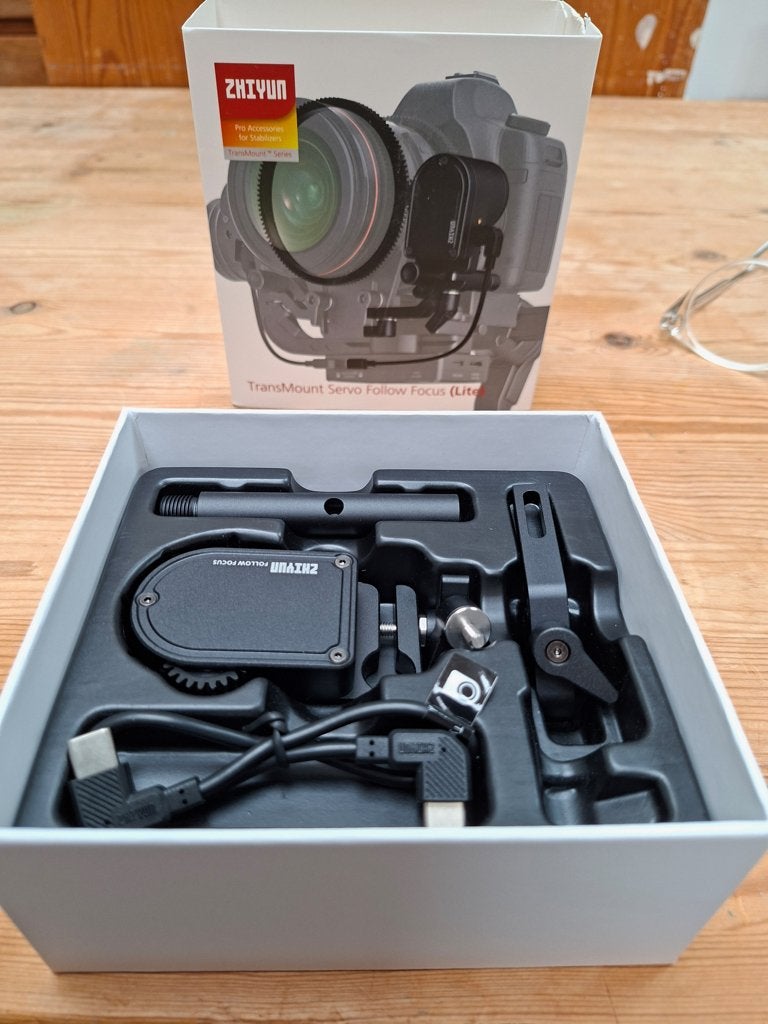 Zhiyun Servo Follow Focus (Max) en TransMount Servo (Lite), Verzenden, Zo goed als nieuw