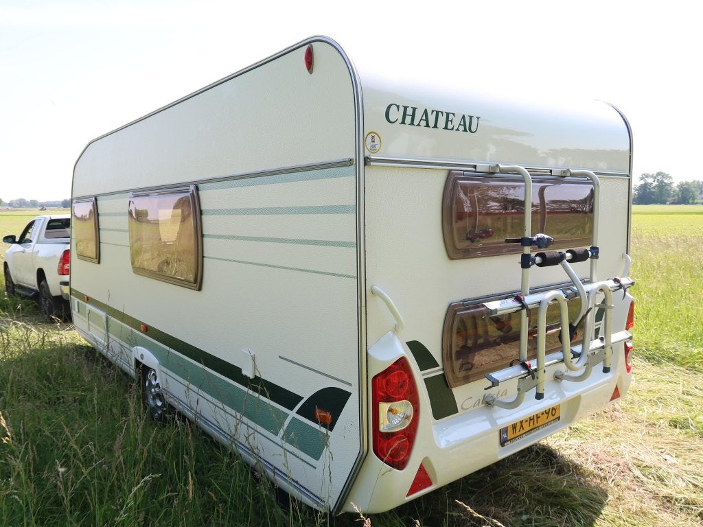 Chateau Calista 490 KMF / 6-persoons / stapelbed, Caravans en Kamperen, Chateau, Bedrijf, Treinzit, Overige typen