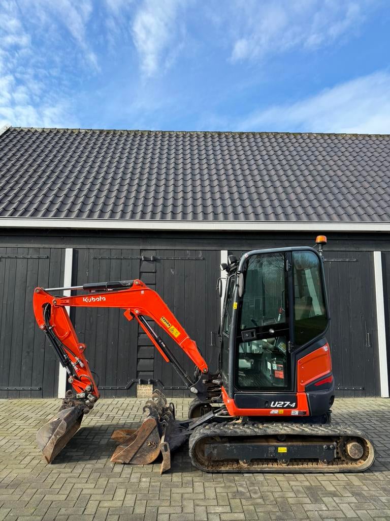 Kubota U27-4 High Spec, Zakelijke goederen, Ophalen, Graafmachine