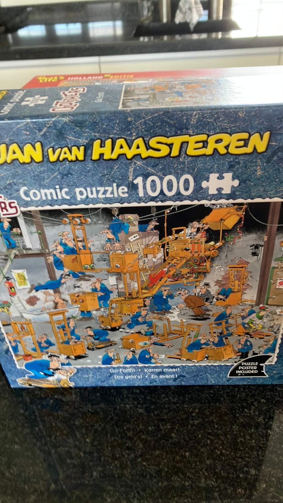 Jvh, Hobby en Vrije tijd, Denksport en Puzzels, Ophalen of Verzenden, 500 t/m 1500 stukjes, Zo goed als nieuw
