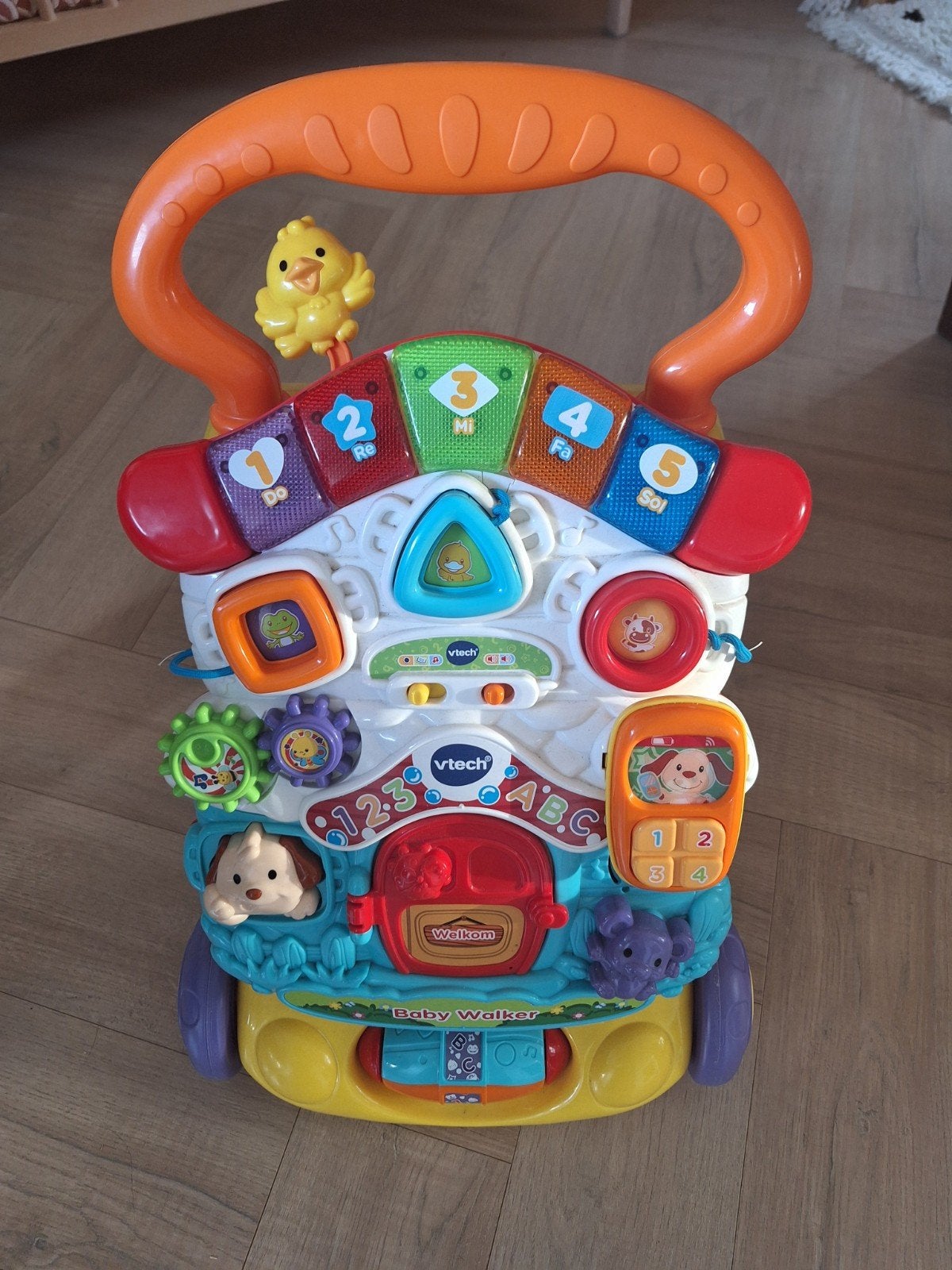 VTech Baby Walker - Interactieve Loopwagen met Geluid, Ophalen, Zo goed als nieuw, Overige typen, Met licht