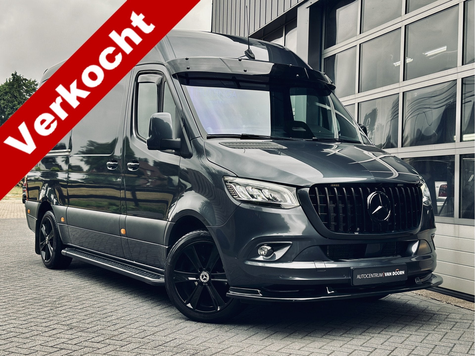 Mercedes-Benz Sprinter 319 1.9 CDI L2H2 | Leer | 2x Schuifde, Automaat, Achterwielaandrijving, Gebruikt, Adaptive Cruise Control