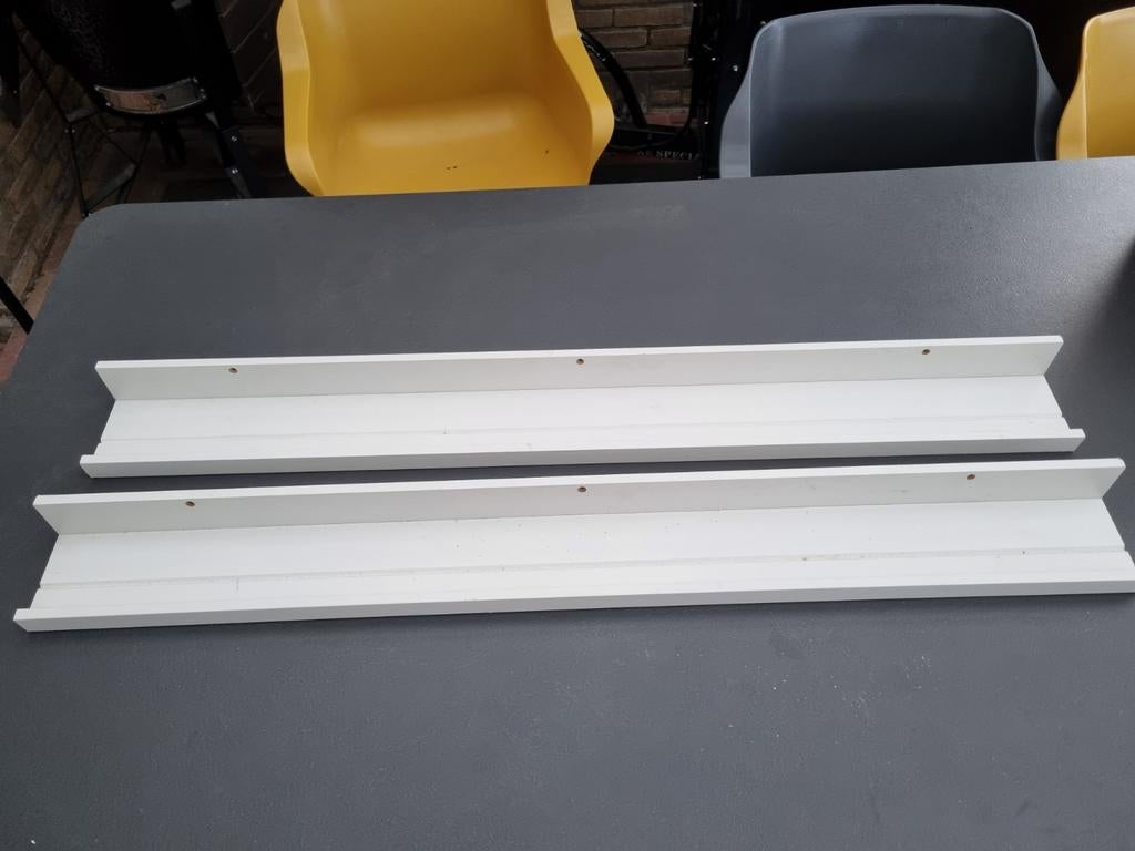 IKEA Mosslanda Fotolijst/Plank - 2 stuks, Ophalen of Verzenden, Gebruikt