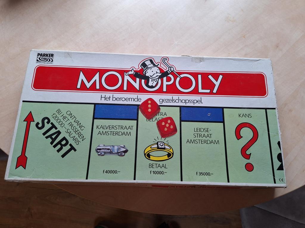 Monopoly compleet, Ophalen of Verzenden, Zo goed als nieuw