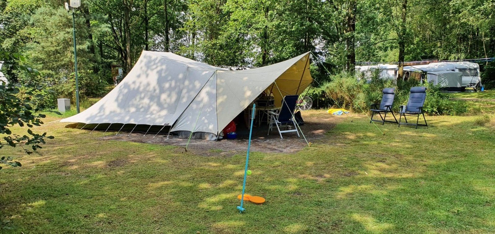 De Waard Vergrote Zilvermeeuw met varioluifel, Caravans en Kamperen, Tenten, Ophalen of Verzenden, Gebruikt