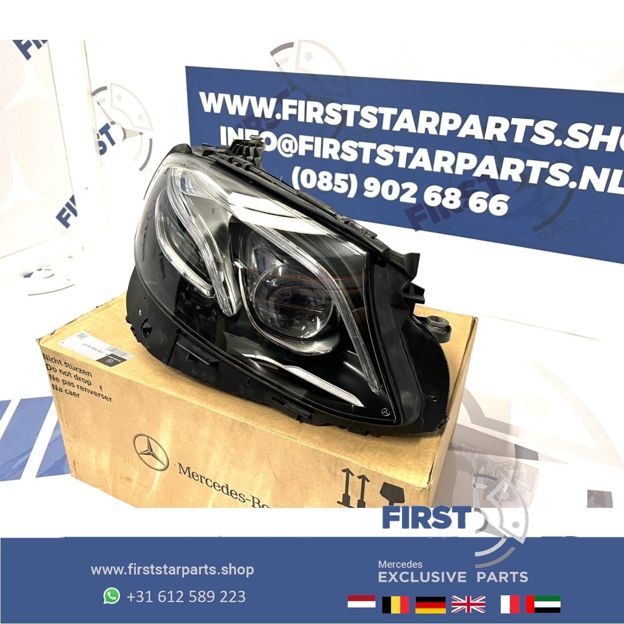 A2139064804 W213 W238 KOPLAMP LED MULTIBEAM RECHTS Mercedes, Gebruikt, -, Ophalen of Verzenden, -