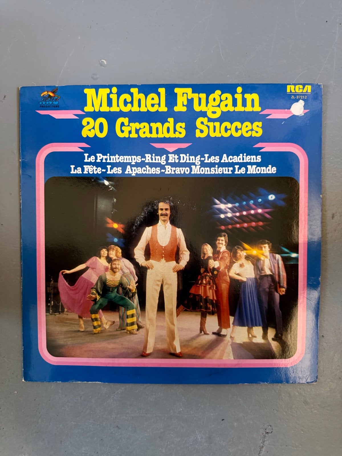 Michel Fugain - 20 Grands Succes (Vinyl LP), Ophalen of Verzenden, Gebruikt, Verzamelalbum
