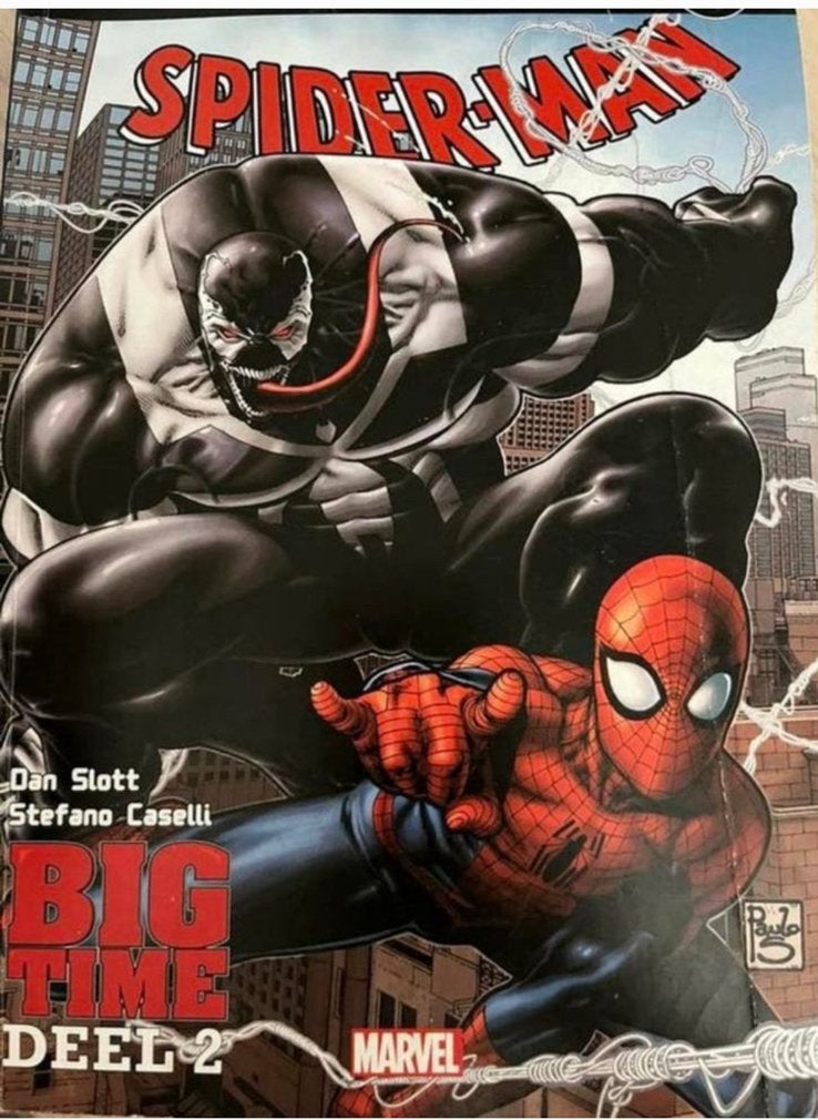 MARVEL SPIDER-MAN BIG TIME DEEL 2, Boeken, Strips | Comics, Zo goed als nieuw, Eén comic, Ophalen of Verzenden