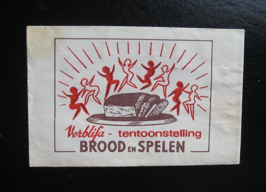 4435  Verblifa - Tentoonstelling Brood en Spelen, Verzenden, Nederland