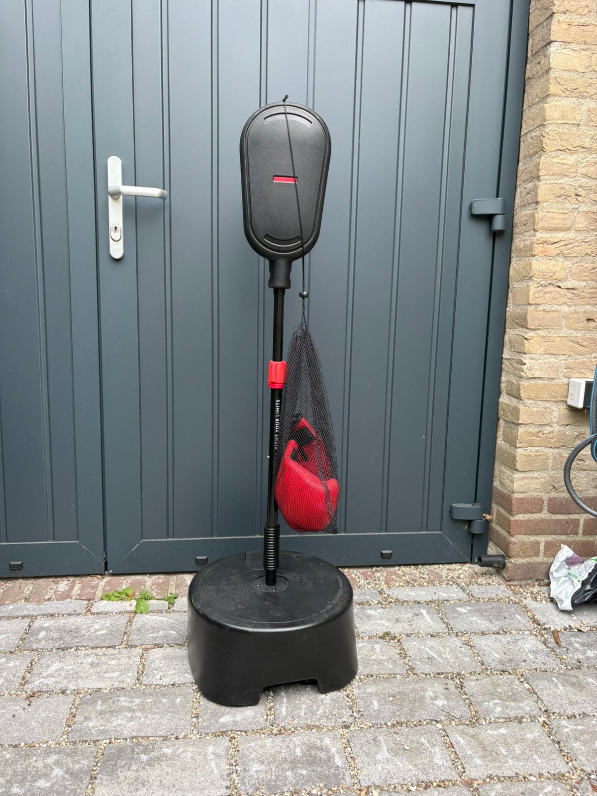 Bokspaal / boksbal Decathlon Outshock, Sport en Fitness, Ophalen, Zo goed als nieuw, Boksbal