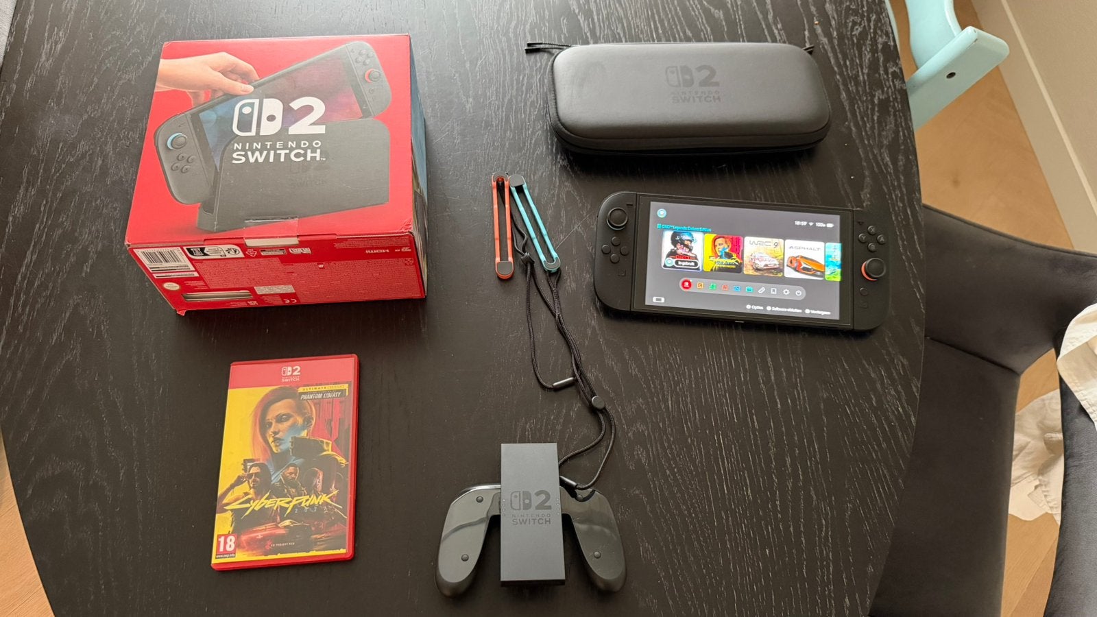 Nintendo switch 2, Met games, Met 2 controllers, Ophalen of Verzenden, Zo goed als nieuw