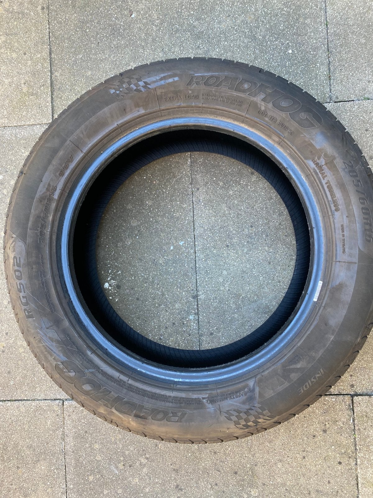 Te koop autoband, Ophalen, Gebruikt