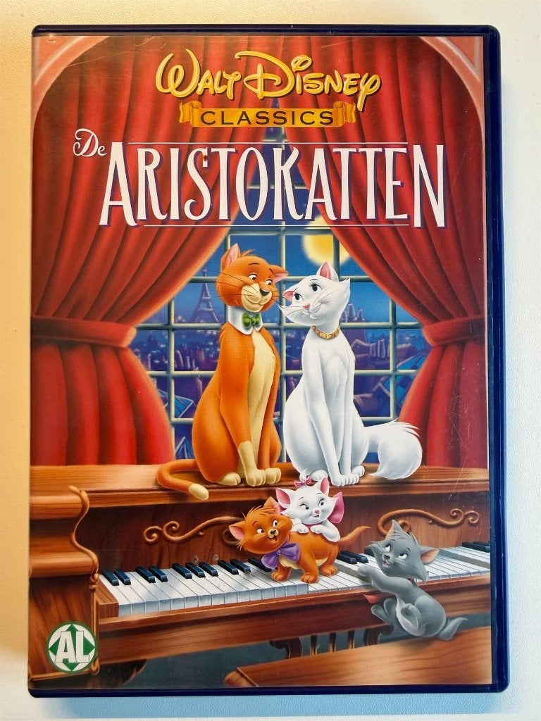 De Aristokatten (1970) DVD | Actie 5=4, Alle leeftijden, Ophalen of Verzenden, Zo goed als nieuw, Europees