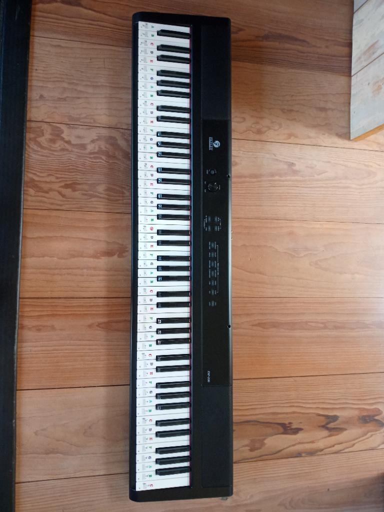 Fazley fsp-200 electrische piano met standaard, Ophalen, Zwart, Digitaal, Zo goed als nieuw