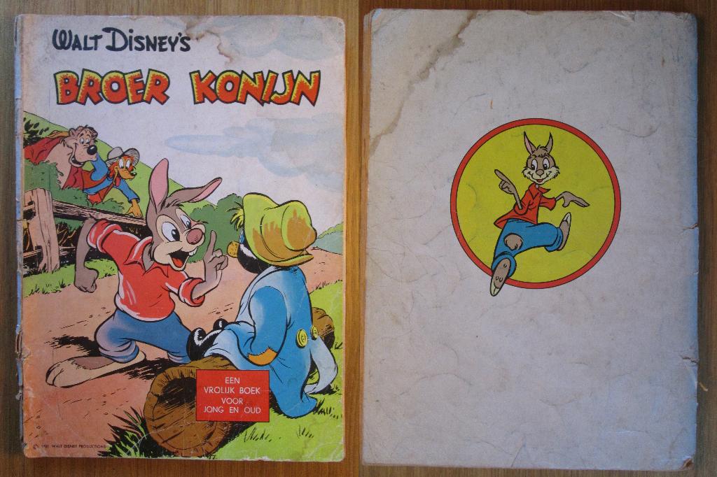 Broer Konijn (SC), Eén stripboek, Ophalen of Verzenden, Gelezen, Walt Disney