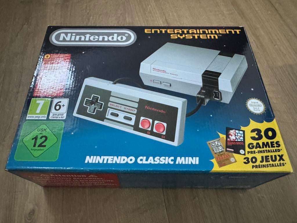 Nintendo NES Classic Mini met 30 games - NIEUW!, Spelcomputers en Games, Spelcomputers | Nintendo NES, Ophalen of Verzenden, Nieuw