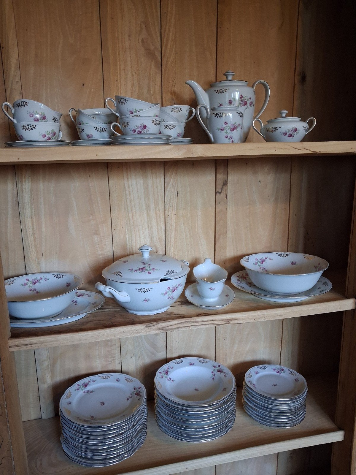 vintage porseleinen kahla koffie en diner servies, Ophalen