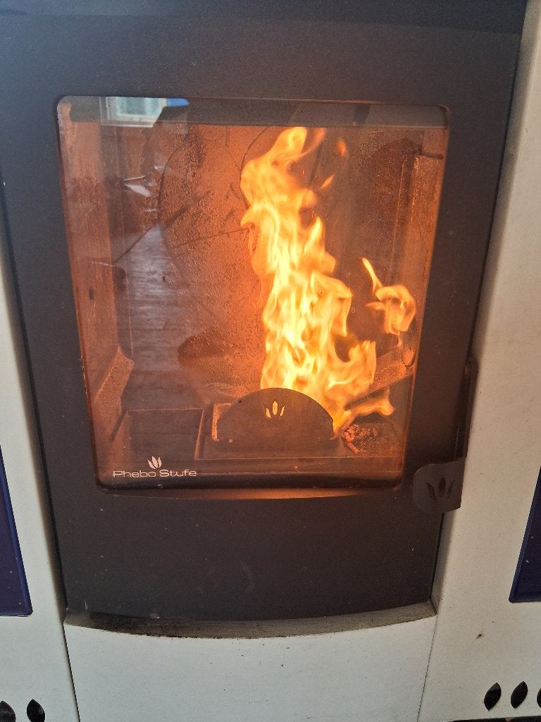 Pelletkachel, Huis en Inrichting, Kachels, Ophalen, Gebruikt, Overige brandstoffen, Pelletkachel