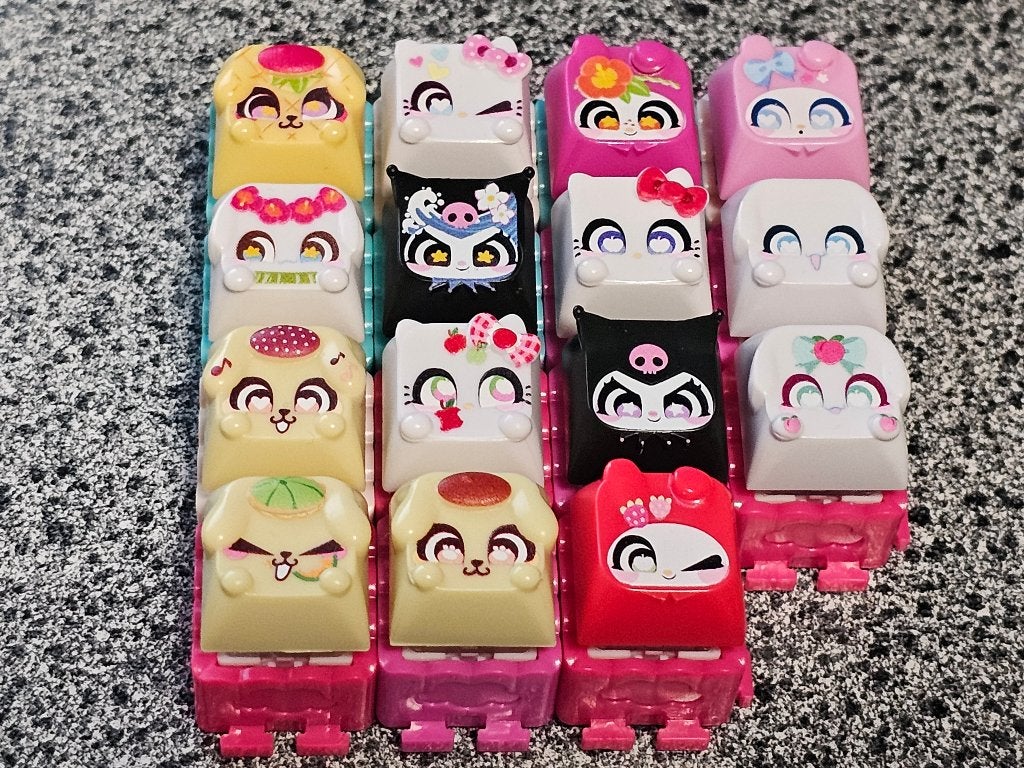 Hello Kitty Clickeez 2,50 euro per stuk, Ophalen of Verzenden, Zo goed als nieuw