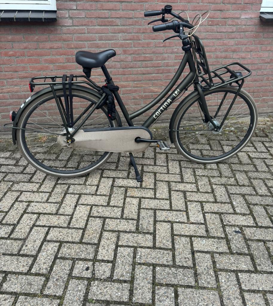 Cortina u4 28 inch, Fietsen en Brommers, Fietsen | Dames | Damesfietsen, 47 tot 50 cm, Ophalen, Zo goed als nieuw, Overige merken