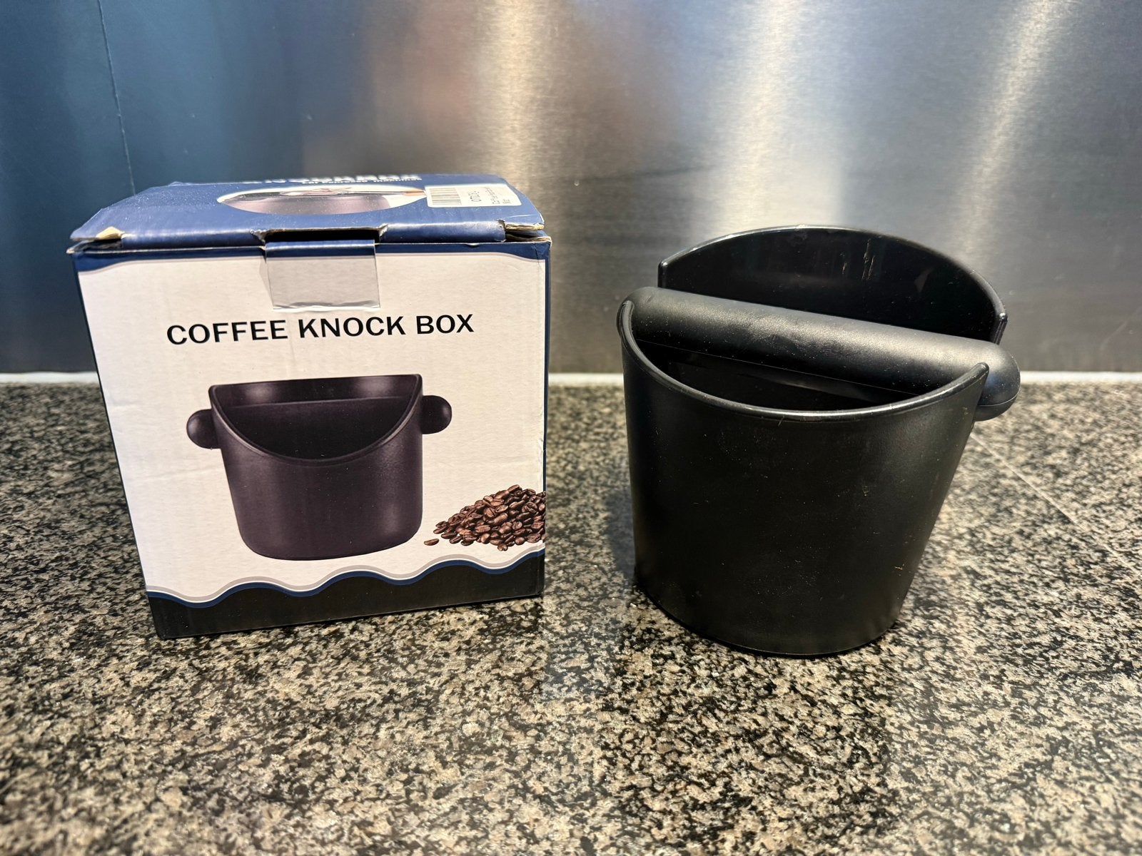 Koffie Knock Box, Kunststof, Ophalen of Verzenden, Zwart, Overige merken