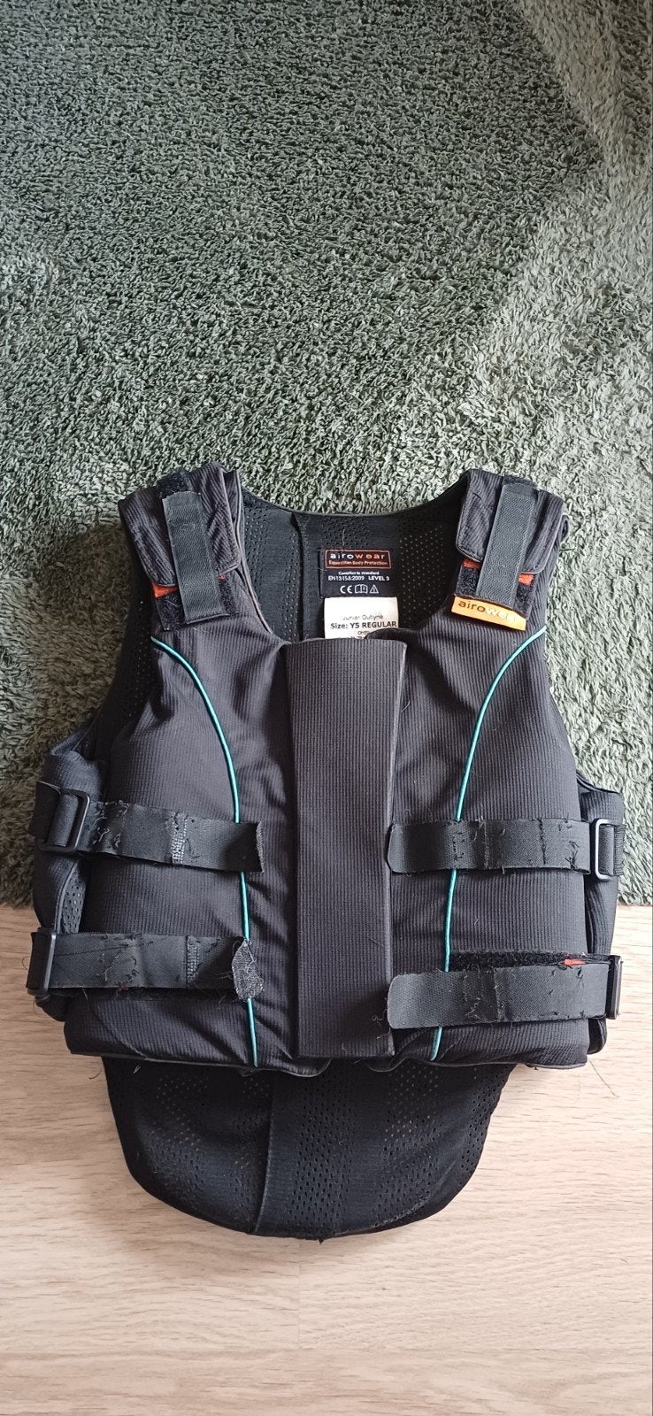 AiroWear Junior Outlyne Body Protector Y5 Regular, Ophalen of Verzenden, Gebruikt