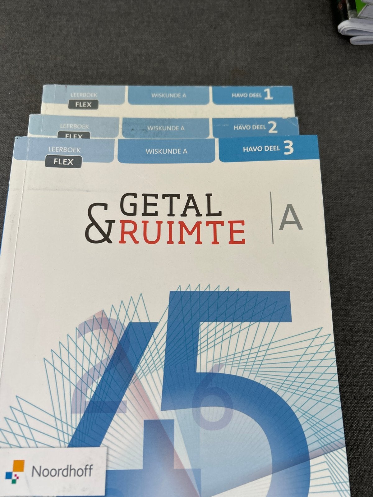 Wiskunde A HAVO deel 1, 2 en 3 - Getal & Ruimte, Ophalen, Gelezen, HAVO, Wiskunde A