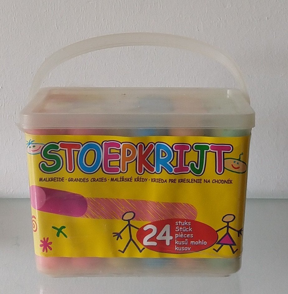 stoepkrijt, volgnr 54, Ophalen of Verzenden, Gebruikt