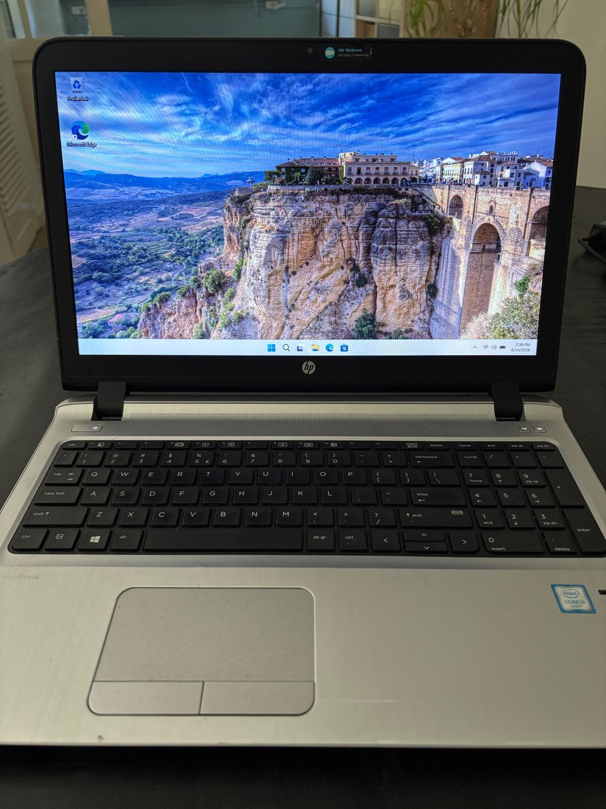 HP Probook 450 G3 - i3-6100u, 8GB RAM, 128GB SSD, Computers en Software, Windows Laptops, Gebruikt, 2 tot 3 Ghz, 15 inch, Ophalen of Verzenden