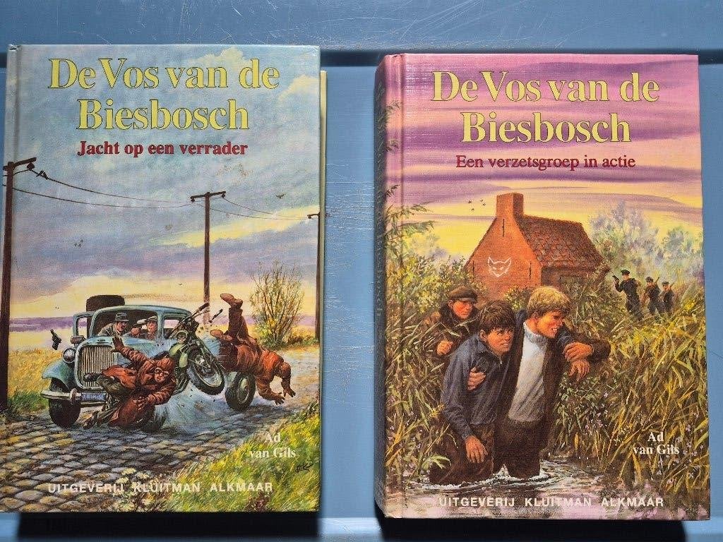 2x De Vos van de Biesbosch - Ad van Gils-Kluitman, Boeken, Ophalen of Verzenden, Zo goed als nieuw, Ad van Gils