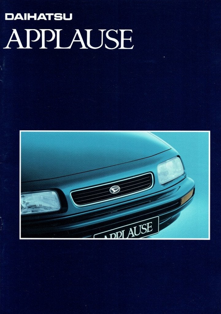 Folder Daihatsu Applause (Duitse uitgave - 1996), Verzenden, Gelezen, Overige merken