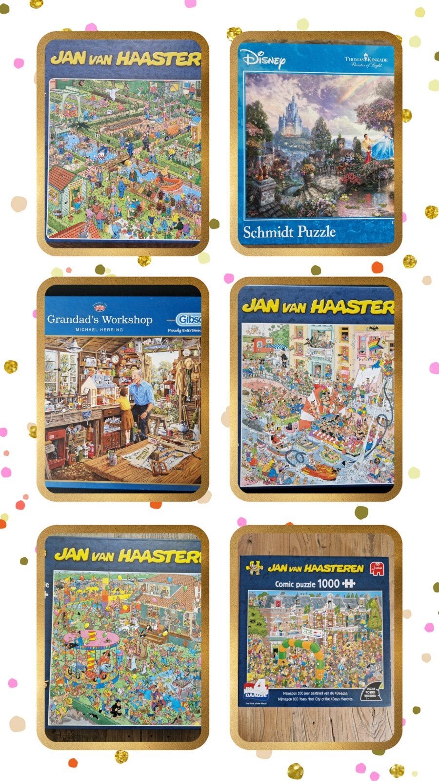 Veel mooie puzzels, compleet, 1000 stukjes, Hobby en Vrije tijd, Denksport en Puzzels, Ophalen of Verzenden, 500 t/m 1500 stukjes