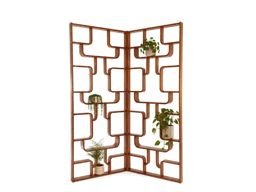 Vintage design wandsystemen | Collectie van Frümel, Ophalen, 250 tot 300 cm, Zo goed als nieuw, Met deur(en)