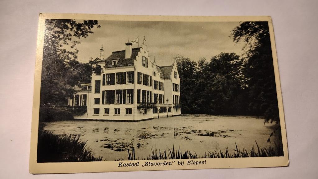 Elspeet Kasteel "Staverden", Ophalen of Verzenden