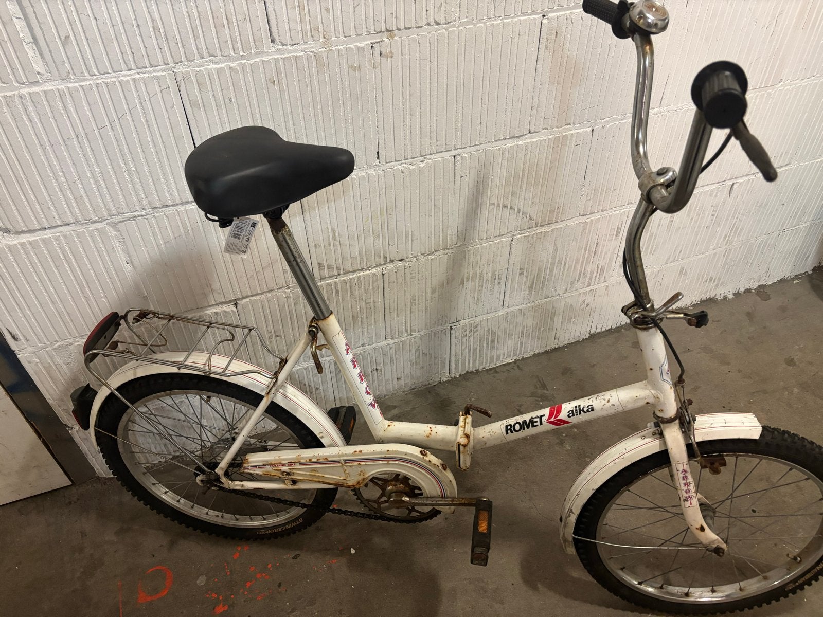 Romet Alka vouwfiets - Compact en handig, Fietsen en Brommers, 20 inch of meer, Gebruikt, Totaal opvouwbaar, Ophalen